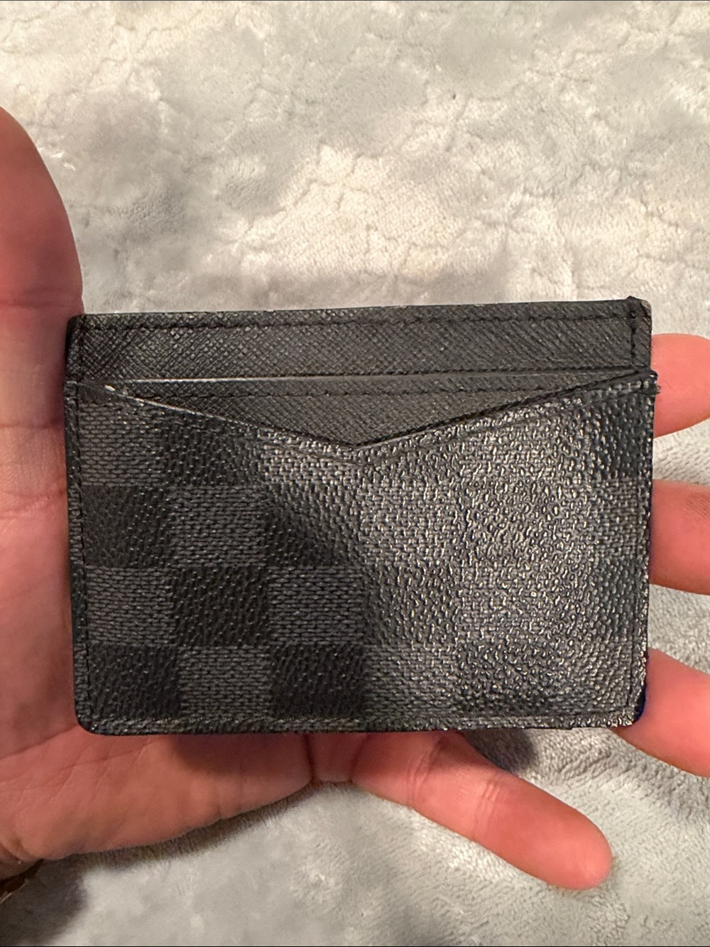 Louis Vuitton Damier Graphite Slim Card Case - Black - Picture 5 of 7